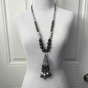 Anthropologie tassel necklace